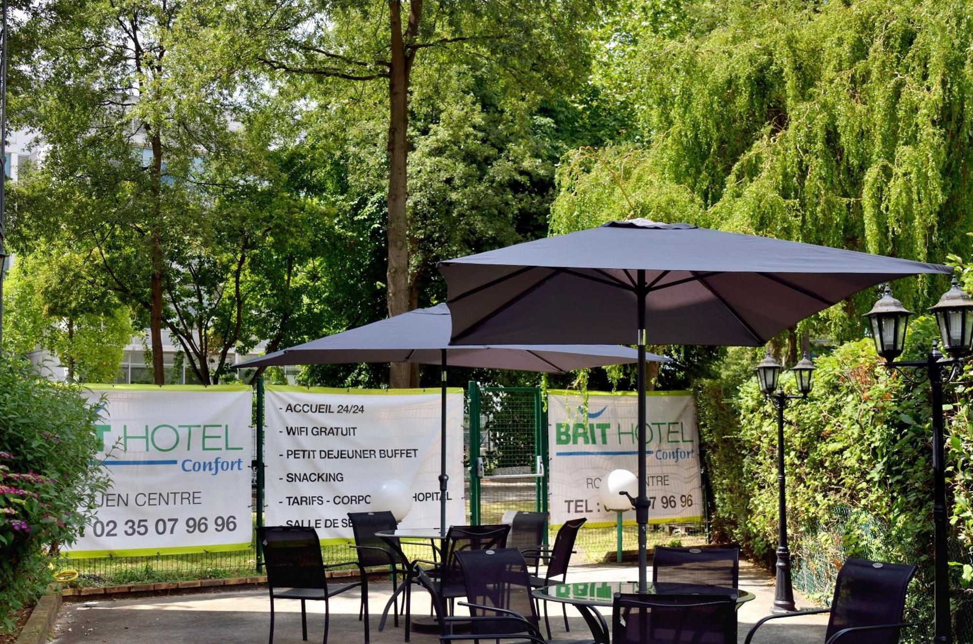 Brit Hotel Confort Rouen Centre Buitenkant foto